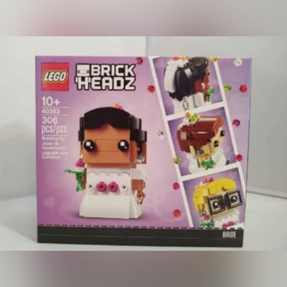 LEGO Brick Headz Bride 40383 NWT Building Toy Set Wedding Bride